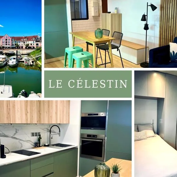 Appartement design et cozy à port cergy – hotel w mieście Cergy