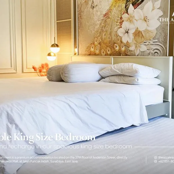 Luxury Anderson Apartment Pakuwon Mall by The Azzalea l High Floor l 1BR suite: Surabaya şehrinde bir otel