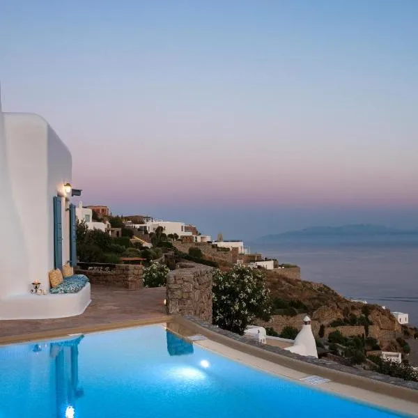 AGL Luxury Villas, hótel í Psarou