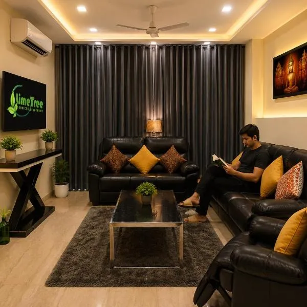 Lime Tree 3BHK Serviced Apartments DLF Phase -5 Gurgoan, Hotel in Gurgaon