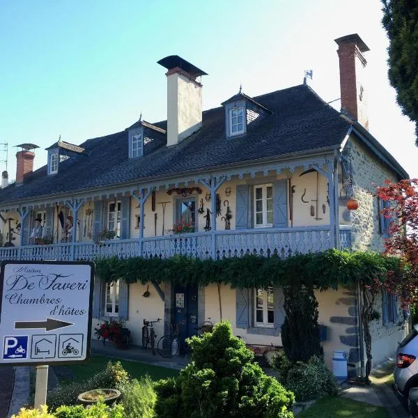 Maison De Faveri 2 à 5 personnes, hotel u gradu Aramits