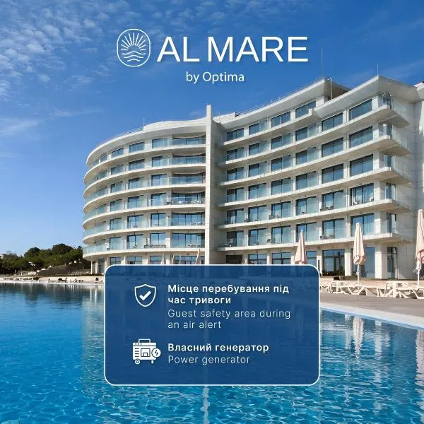 Al Mare by Optima, hotel di Chornomorsk