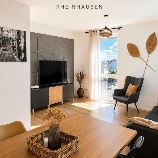 AMAO-Grey - Spacious Family Apartment - 6 Guests - Parking, hotel en Rheinhausen