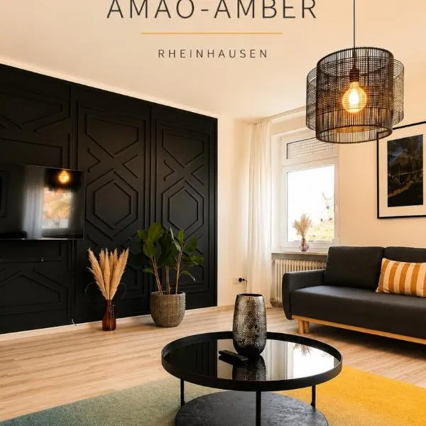 AMAO-Amber - Spacious Apartment - 10 Guests - Free Parking, hotel en Rheinhausen