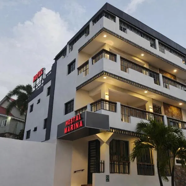 Hostal Marina Samana, hotel i Santa Bárbara de Samaná