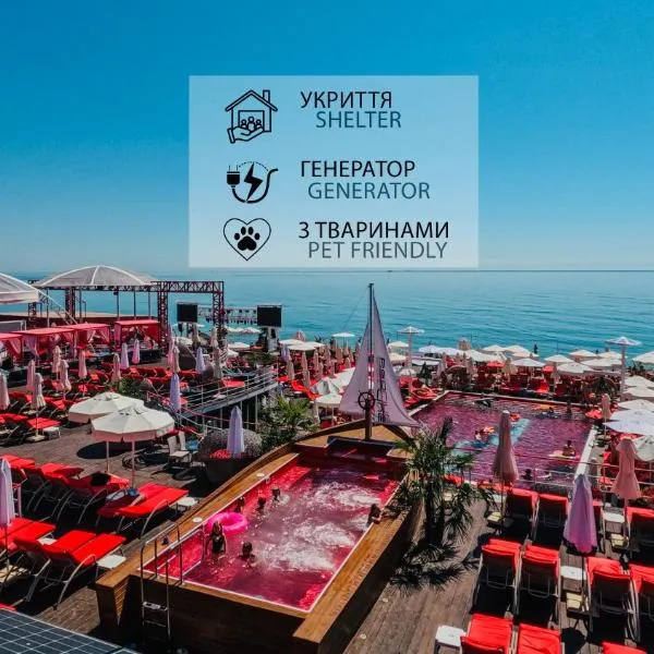 Arkadia Beach Hotel, hotel Odesszában
