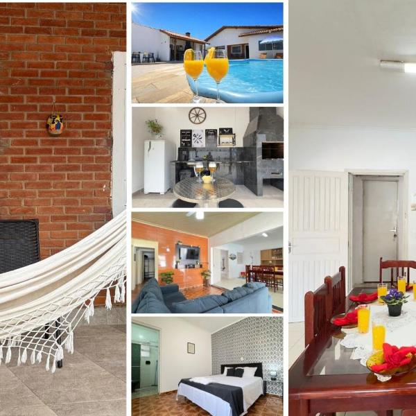 Casa terrea perfeita 100 m da praia do Arpoador, com piscina, aquecida churrasqueira, ar condicionado e 4 quartos