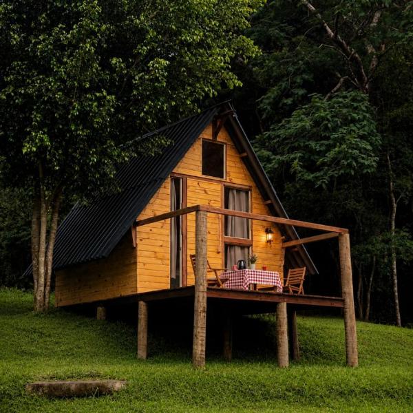 Chalé Aquário no Camping Mairipora