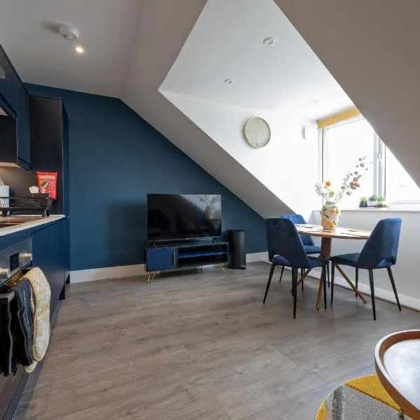 The Golden Harbour | Luxury Apartment, hotell i Whitstable