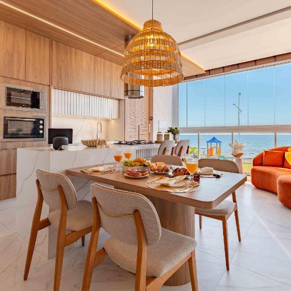 Apartamento Luxuoso Frente Mar na Praia de Bombas - Foto 5