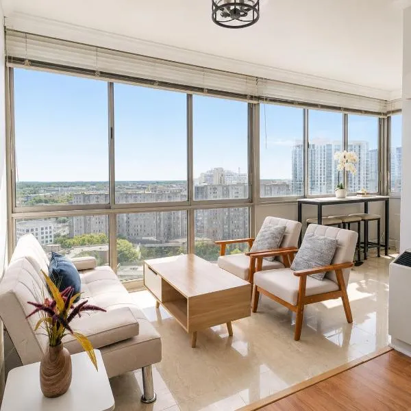 FIFA STAY Penthouse · 3BR ·MBS -10 Min -WFH DESK: Atlanta'da bir otel
