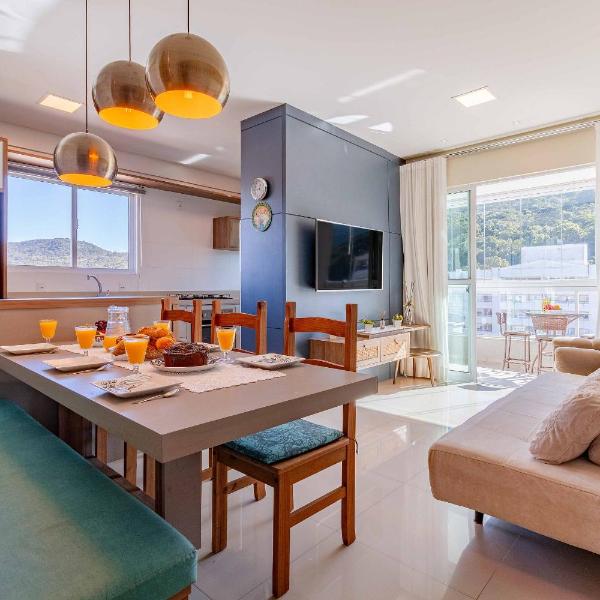 Elegante Apartamento no início da Praia de Bombas