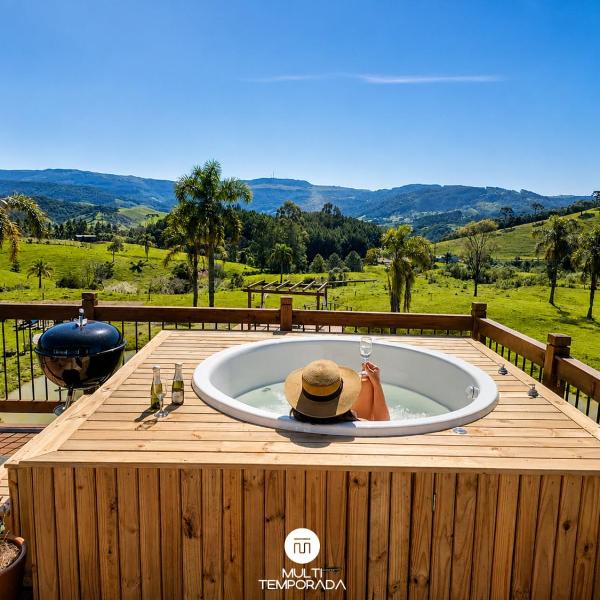 Cabana Pôr-do-Sol com Jacuzzi - Rancho Queimado/SC - Foto 2