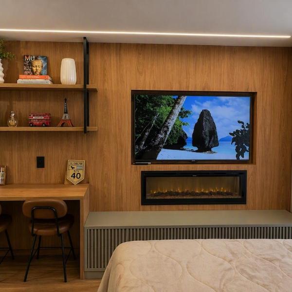 Refugio da Lareira - Loft Luxo Granja Brasil