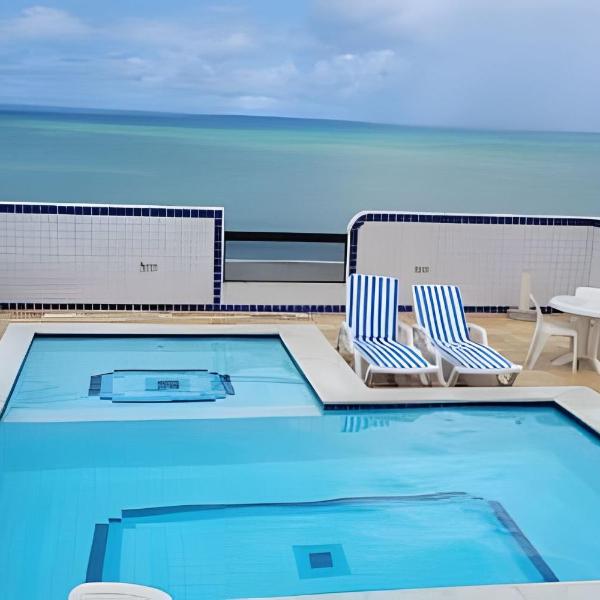 Apartamento a 100m da Praia | Piscina e Academia.