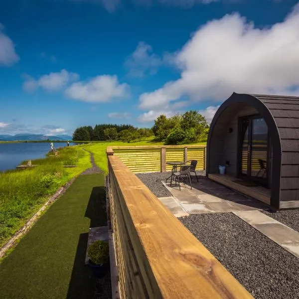 Argyll View Luxury POD at Skelmorlie Fishery THE Otter، فندق في Skelmorlie