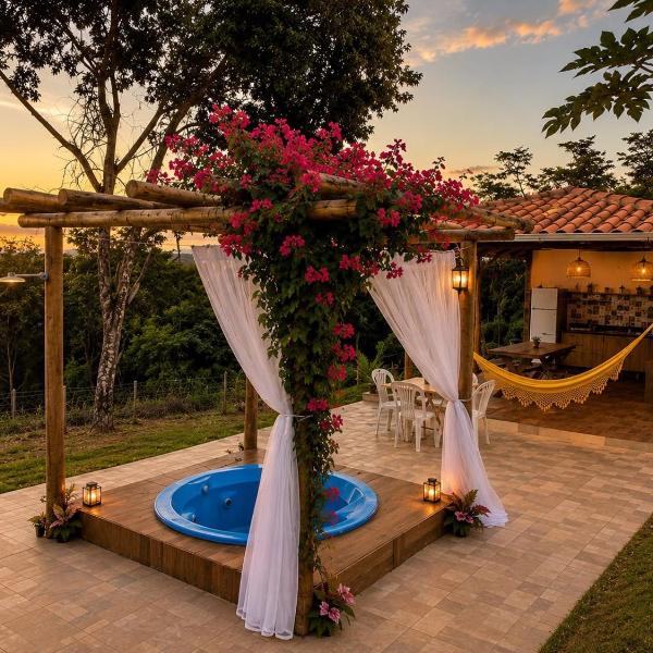 Chalé com Jacuzzi Vista do Lago