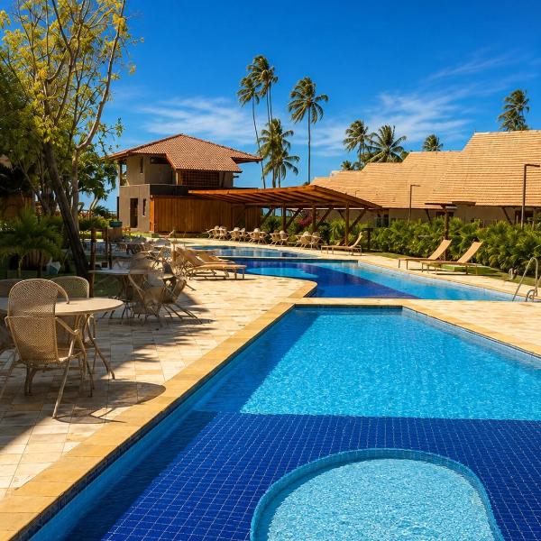Carneiros Flat em Resort Pe na Areia - Foto 4
