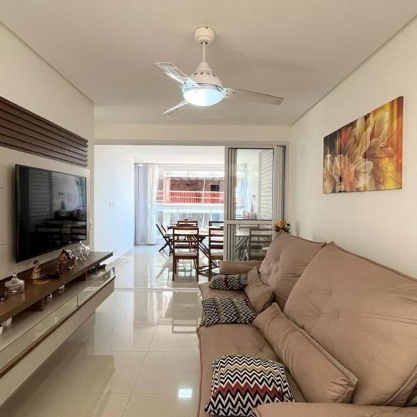 Apartamento 3 quartos com ar - quadra do mar