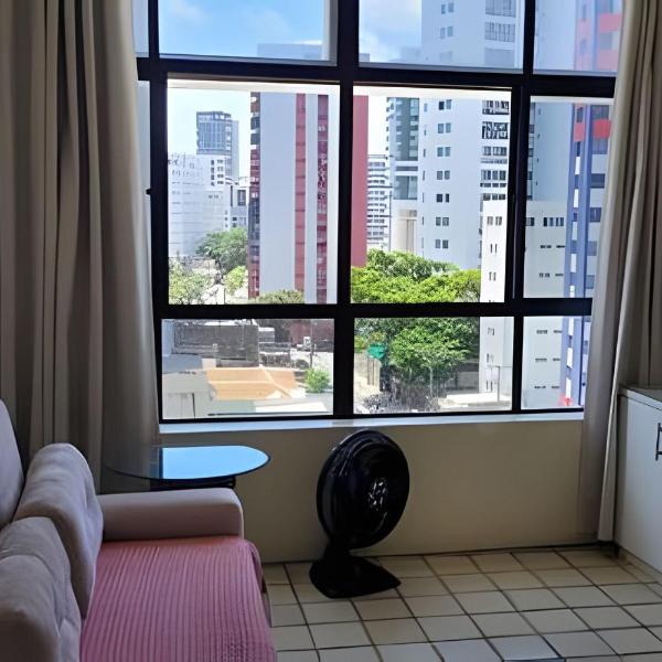 Apartamento com vista p mar, e com Piscina na cobertura do Prédio