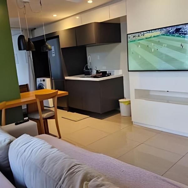 Apartamento /Praia / Piscina na cobertura prédio.
