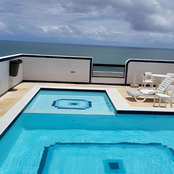 Apto. vista p Mar. Piscina na cobertura do Prédio. - Foto 4