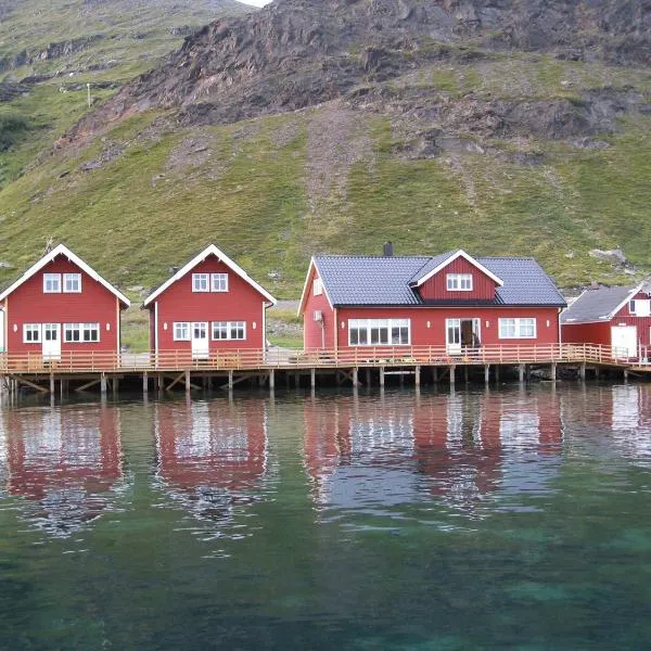 Sarnes Seaside Cabins、ホニングスヴォーグのホテル