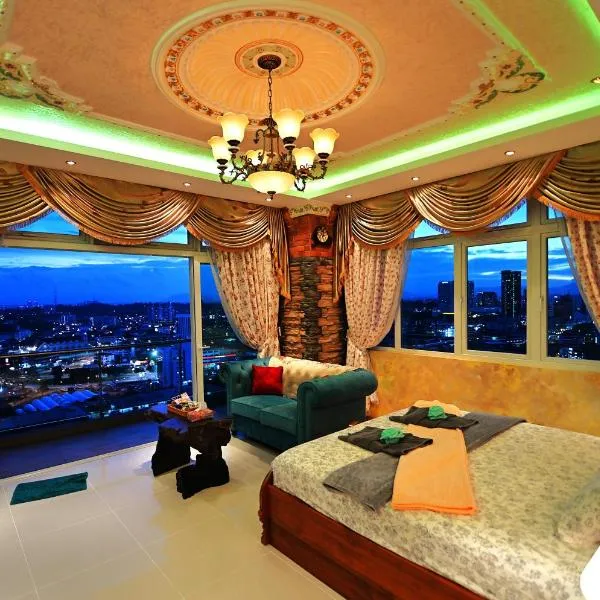 Boutique Themed Studios - Kuching Riverine Diamond, hotel in Kuching