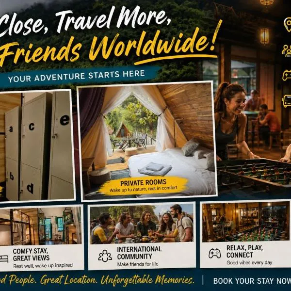 Mimosa Backpackers Hostel, hotel in Nongkhiaw
