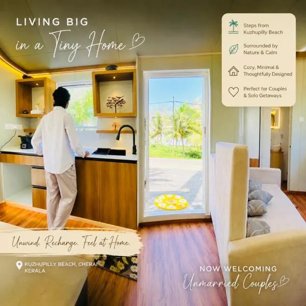 Living big in a Container home, hotel di Cherai Beach