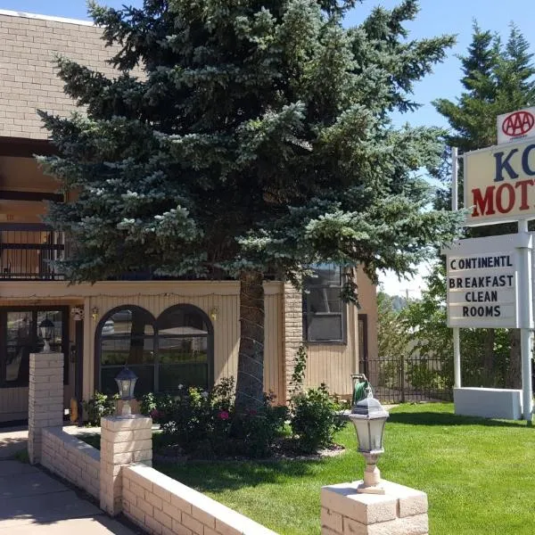 The KC Motel Show Low, hotel di White Mountain Lakes Estates