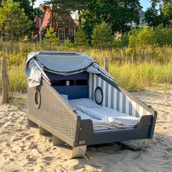 Schlafstrandkorb Nr A, hotel en Timmendorfer Strand
