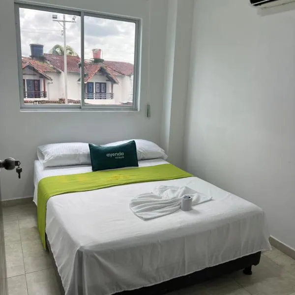 Hotel herencia real、ビリャビセンシオのホテル