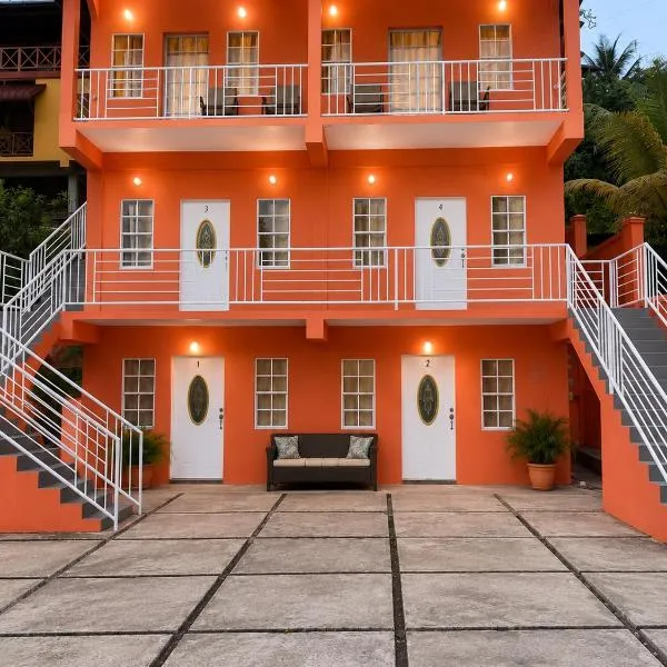 Kalpi Bay Apartments, Castara, hotelli kohteessa Castara