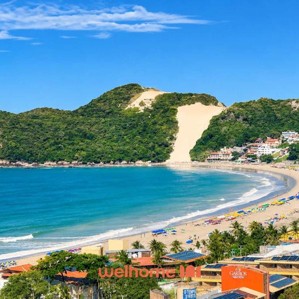 Studio em Natal vista Mar e ao Morro do Careca