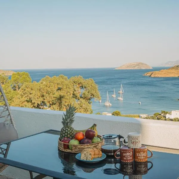 Viesnīca Monopetra View 2 Leros pilsētā Nisís Léros