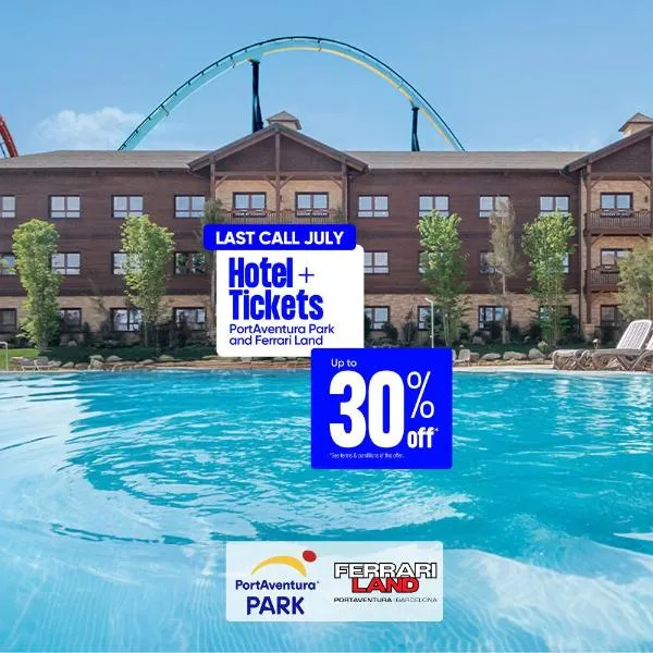 PortAventura Hotel Colorado Creek - Includes unlimited access to PortAventura Park & 1 access to Ferrari Land，薩洛的飯店