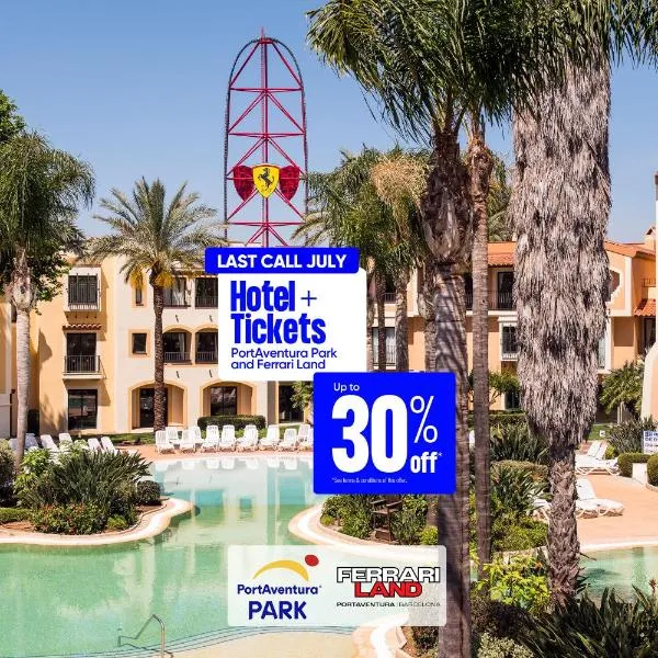 PortAventura Hotel PortAventura - Includes unlimited access to PortAventura Park & 1 access to Ferrari Land，薩洛的飯店