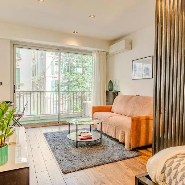 Le Clemenceau - Magnifique Studio AC Balcony、ニースのホテル