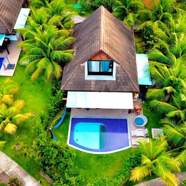Bangalô de Luxo no eco resort praia dos carneiros o mais completo é ele!