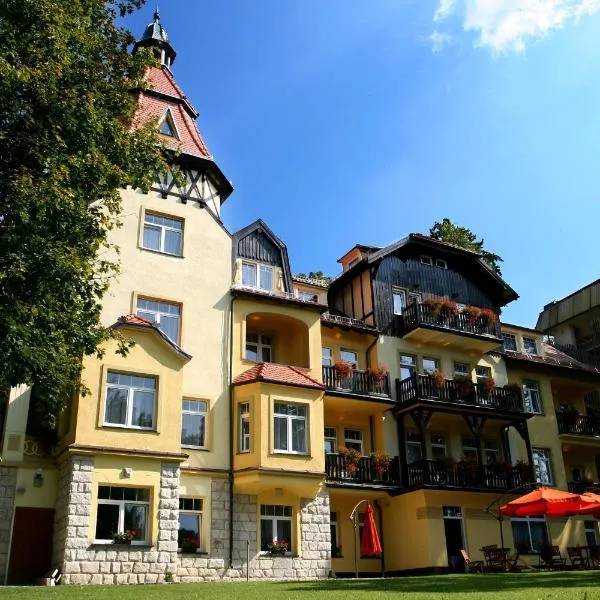 Villa Carmen, hotell sihtkohas Kudowa-Zdrój