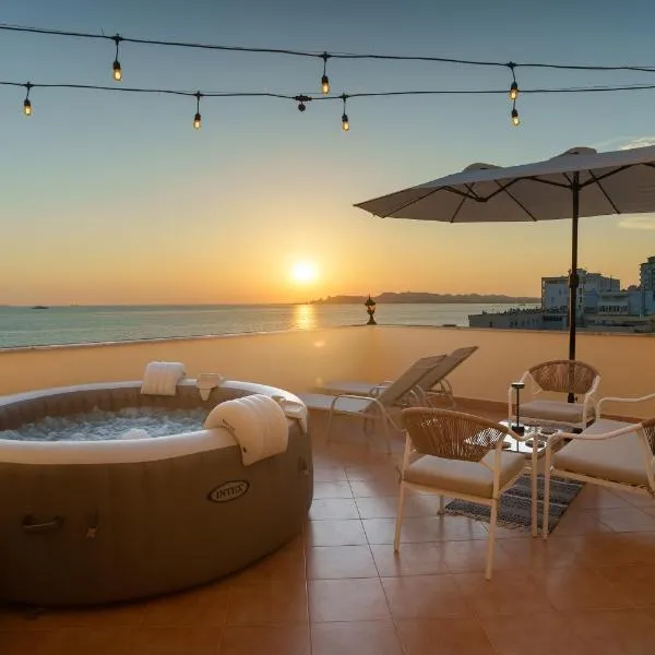 Sunset Sea View Apartment, hotel v destinaci Durrës