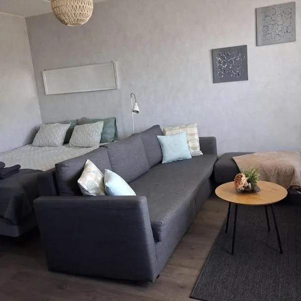 Viihtyisä saunallinen huoneisto โรงแรมในโนเกีย