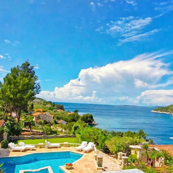 Villa Stone House Poplat, hotel a Vela Luka (Vallegrande)