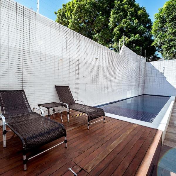 Apto com Piscina, Academia e Churrasqueira