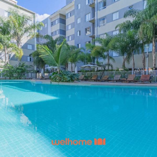 Apartamento em Ubatuba com Piscina e Churrasqueira