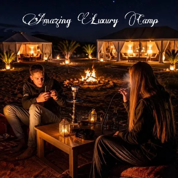 Amazing Luxury Camp، فندق في مرزوقة