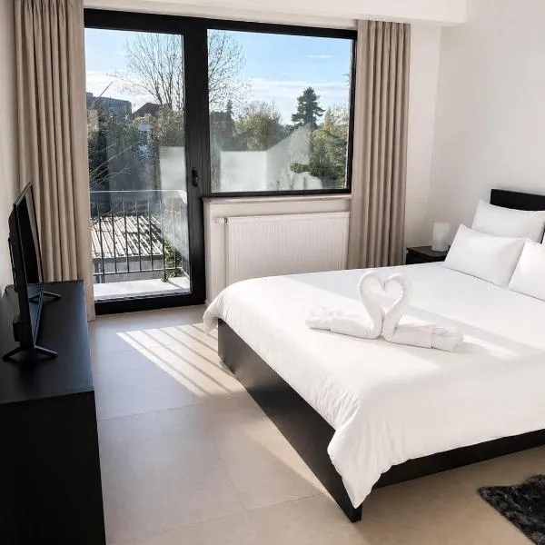 Spacious Apartment 1BR with Sofa bed near Atomium, Expo 12 and ING Arena、Wemmelのホテル