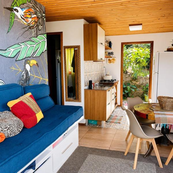 Peaceful Cabin with Ocean view, AC, TV 43, secure - Foto 4
