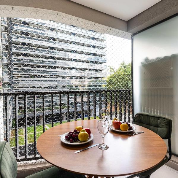 BHaus Setin Republica - Studio com Varanda - 4o andar - Centro SP - Lavanderia Pay per use - Academia - Coworking - Piscina - Em Frente ao Metrô - sr41 - Foto 5